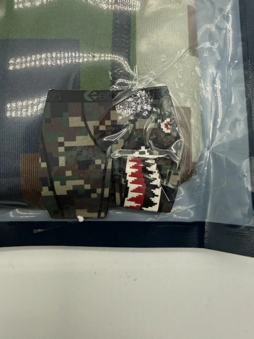 New Ethika The Mid Fit Boxer Briefs Men's Size XL Camo Stretch Underwear